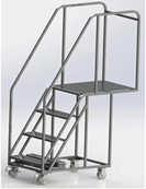 Ladders / staircase: SS304/316
