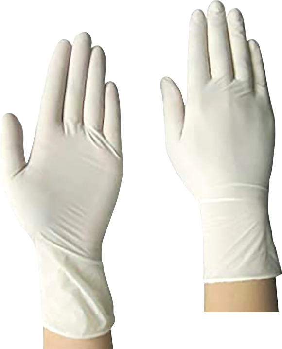 Sterile hand gloves